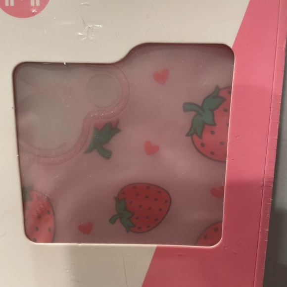 Pink Strawberry iPhone 16 Phone Case-NWT - Picture 2 of 4